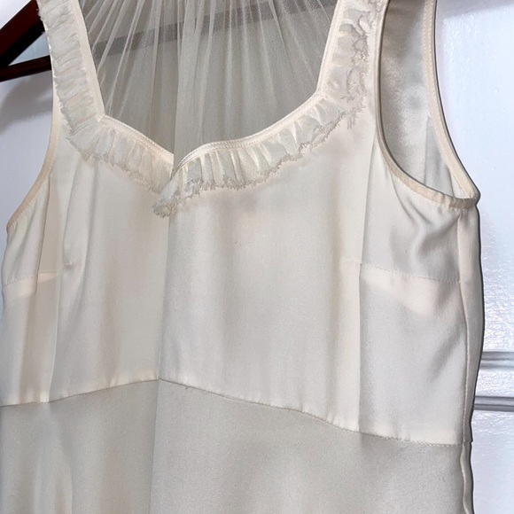 Cinq a’ Sept Romantic Macao Blouse - Ivory XS - Picture 9 of 13